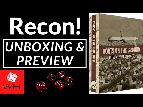 Recon! Boots on the Ground (Deluxe Edition) | Modern Warfare | Solitaire | Unboxing
