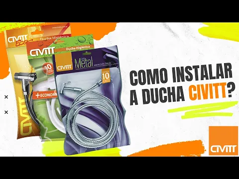 Ducha Higiência Eco Branca Civitt
