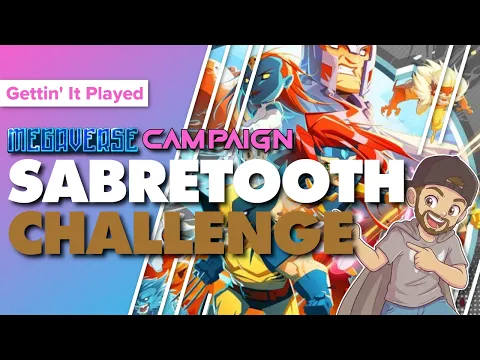 Marvel United Megaverse Campaign vs. Sabretooth Challenge | Game #38 X-Men