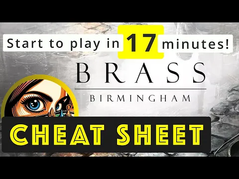 BRASS BIRMINGHAM: Refresh the RULES Before You Play! (Complete How-To-Play Guide)