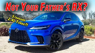 Lexus Goes All-In On Turbos and Hybrids | 2023 Lexus RX 350 First Drive