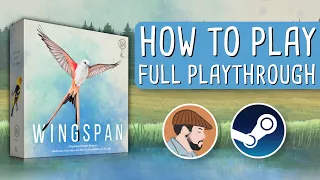 How to Play Wingspan - Full Digital Playthrough | Steam