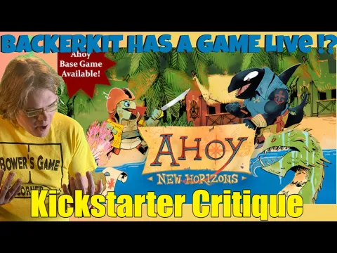 It's a WHALE of an Expansion - Ahoy: New Horizons! - Kickstarter Critique Review
