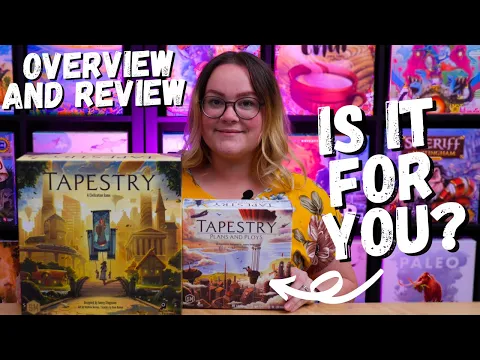 Tapestry | Plans and Ploys Expansion | Board Game Overview and Review
