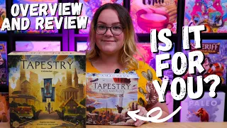Tapestry | Plans and Ploys Expansion | Board Game Overview and Review