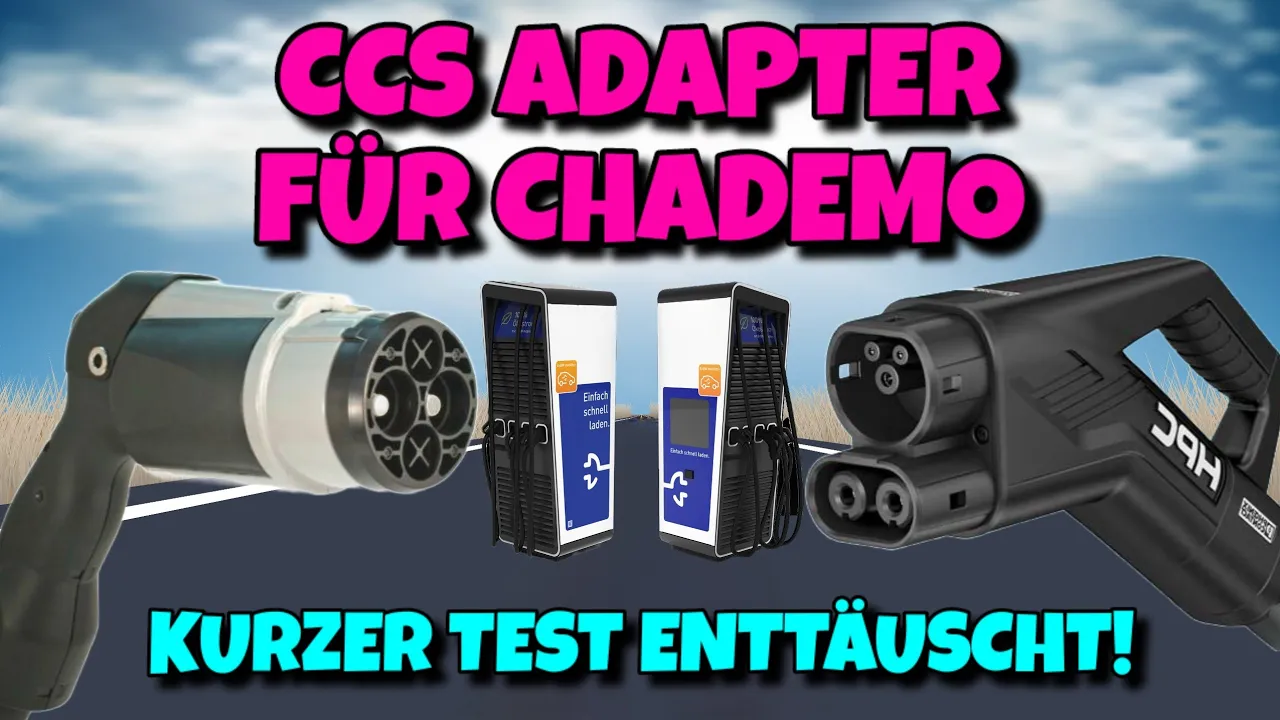 Mit Chademo an CCS Laden! Ein Adapter soll die Revolution bringen. Der Test.