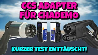 Mit Chademo an CCS Laden! Ein Adapter soll die Revolution bringen. Der Test.