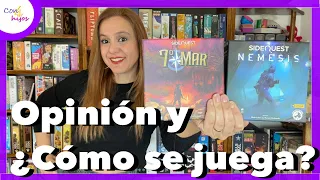 SIDEQUEST NEMESIS Y SIDEQUEST 7º MAR (TCG Factory) Opinión y ¿Cómo se juegan? SIN SPOILERS