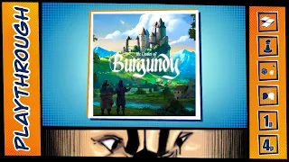 Caught Cheating- Castles of Burgundy Playthrough (2 player)
