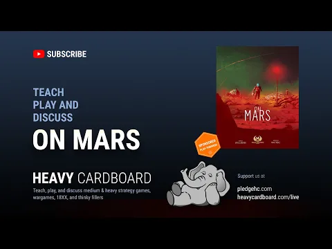 On Mars 3p Teaching & Play-through by Heavy Cardboard