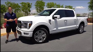 Is the 2024 Ford F-150 Platinum PowerBoost the BEST hybrid truck to BUY?