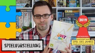 #Spielvorstellung - Just One (Asmodee 2018) - Spiel des Jahres 2019