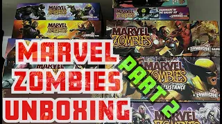 Unboxing - Marvel Zombies - PART 2 [HUNGRY PLEDGE][KICKSTARTER]