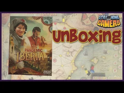 Pandemic Iberia Unboxing