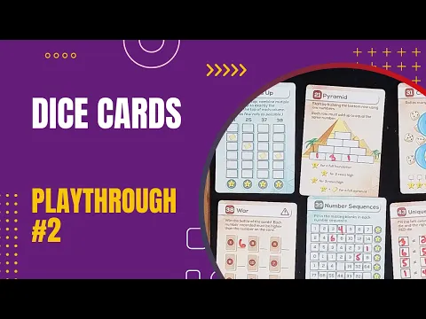 Dice Cards Solo Playthrough #2 | DaniCha