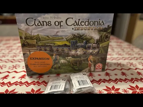 Unboxing: Clans of Caledonia industria expansion