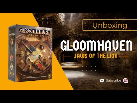 Unboxing Gloomhaven - Jaws of the Lion