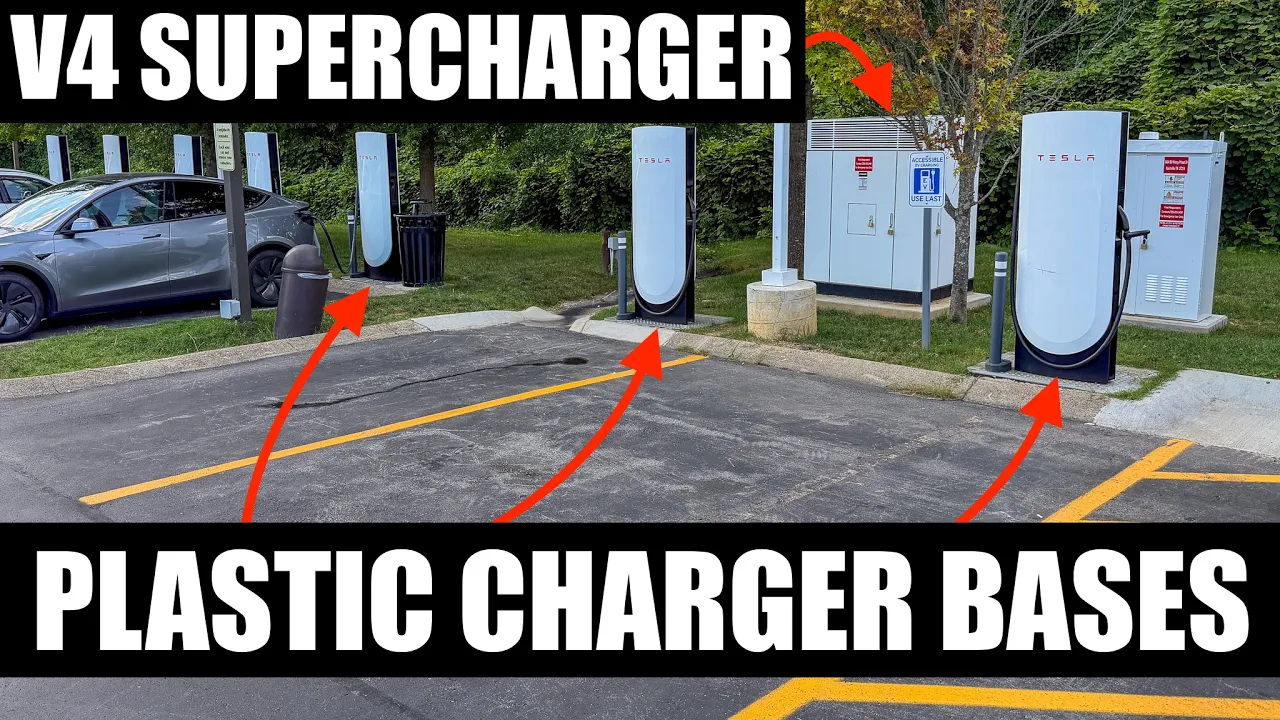 Every Component of a Tesla V4 Supercharger Site, Explained