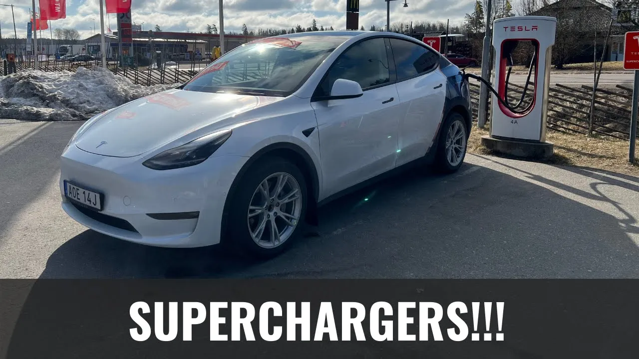Långresa (100mil) på långfredagen med Tesla Model Y MY21 | Elbilsmagasinet
