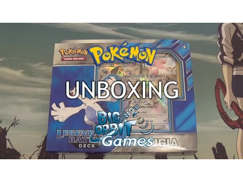 Pokemon Legendary Battle Deck - Lugia Unboxing