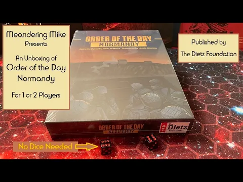 Unboxing Order of the Day - Normandy