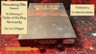 Unboxing Order of the Day - Normandy