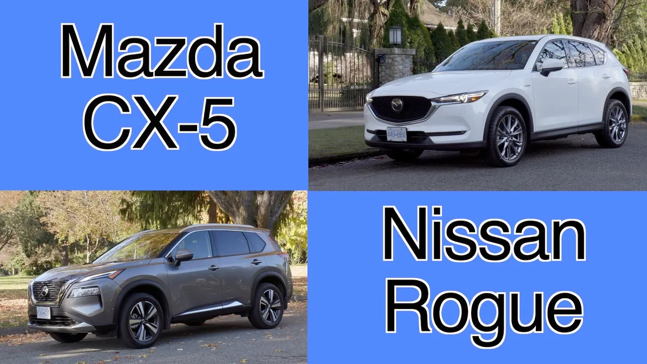 Nissan Rogue VS Mazda CX-5 comparison