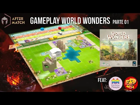 Gameplay World Wonders PT01 (ft. Rainbow Meeple e "E ai, tem jogo?")