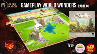 Gameplay World Wonders PT01 (ft. Rainbow Meeple e "E ai, tem jogo?")