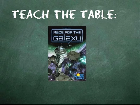 How to play Race For The Galaxy
