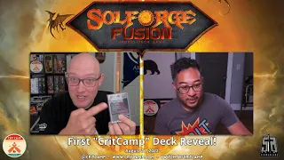 Solforge Fusion - First "CritCamp" Named Deck!