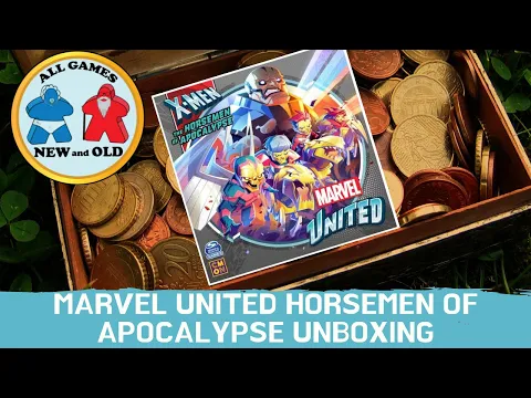 Marvel United X-Men The Horsemen of Apocalypse Unboxing