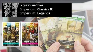 Imperium: Classic & Imperium: Legends Board Game (A Quick Unboxing of our Review Copy)