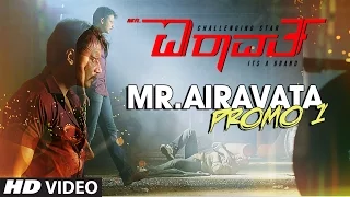 Mr. Airavata Promo 1 || Mr. Airavata || Darshan Thoogudeep, Urvashi Rautela, Prakash Raj
