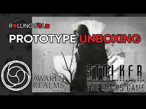 S.T.A.L.K.E.R. The Board Game | Prototype Unboxing