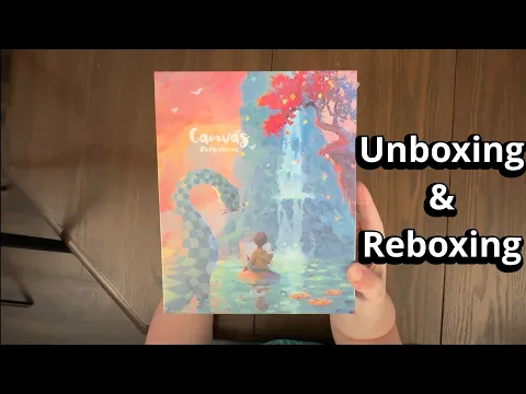 Canvas: Reflections - Board Game Expansion Unboxing & Reboxing - What's in the Box?