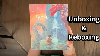 Canvas: Reflections - Board Game Expansion Unboxing & Reboxing - What's in the Box?