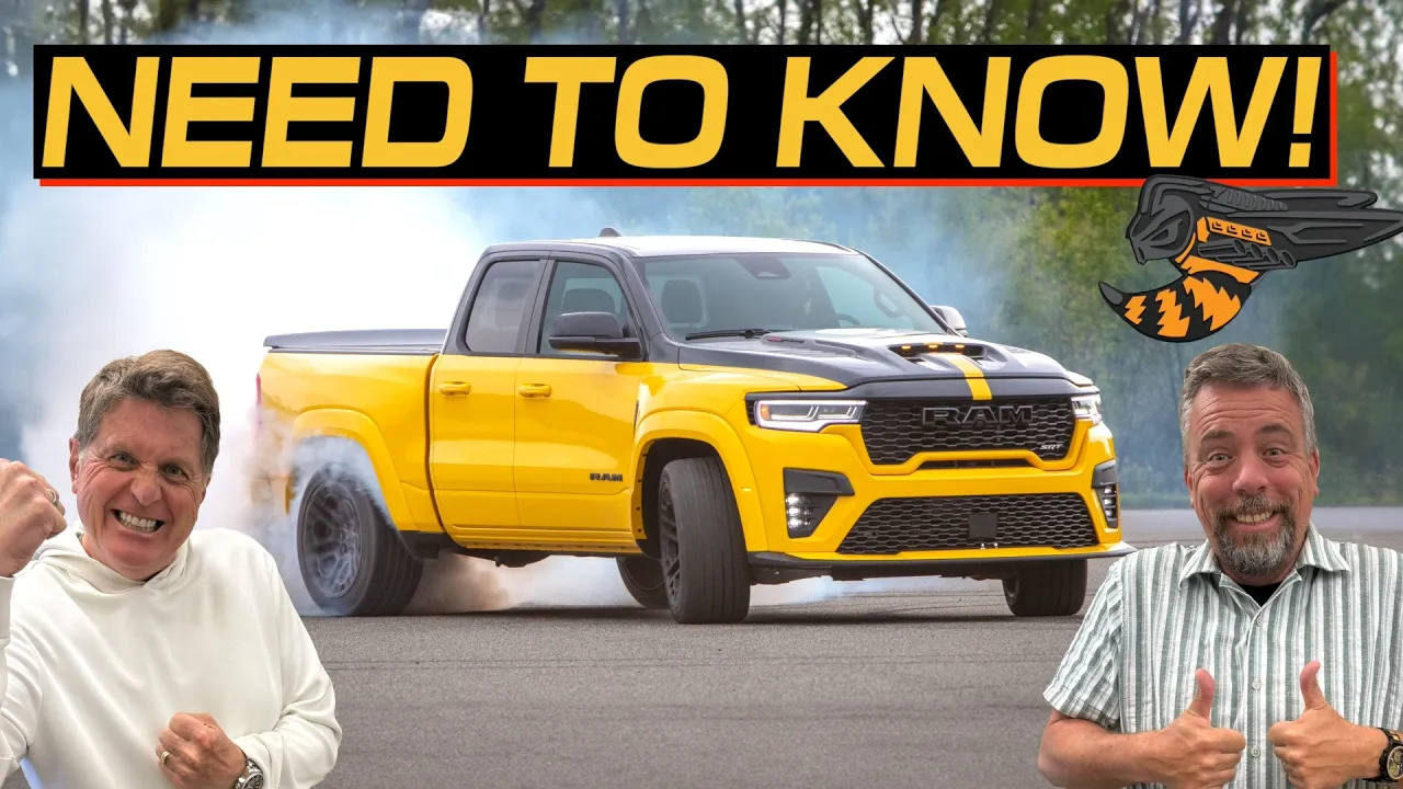 Here's Everything You Want To Know About The New HEMI And Hellcat Powered Ram Trucks!