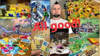 Josh Yaks about storytelling games and board games played in August 2023