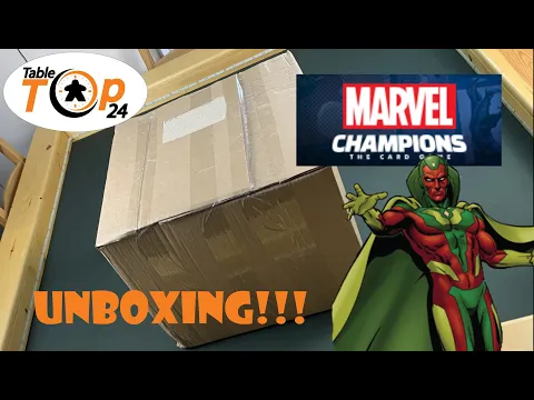 Marvel Champions Vision Unboxing - Tabletop24