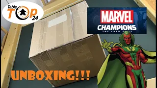 Marvel Champions Vision Unboxing - Tabletop24