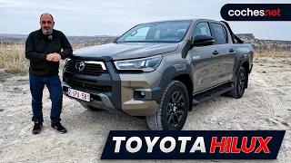 Toyota Hilux Hybrid 48V 2025 | Primer contacto / Test / Review en español | coches.net