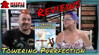 Meeple Mentor Reviews Towering Purrfection