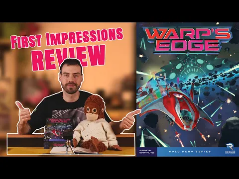 Warps Edge | First Impressions Review | The Best Starter Solo Board Game?