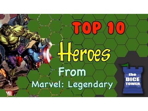 Top 10 Heroes from Marvel Legendary