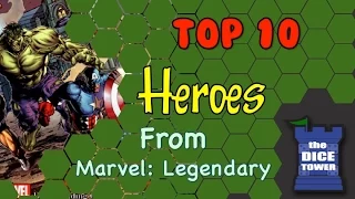 Top 10 Heroes from Marvel Legendary