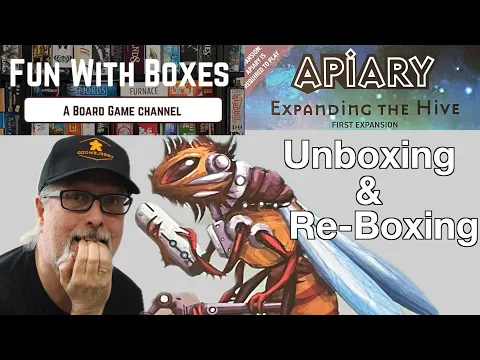 Apiary Board Game Expansion: Expanding the Hive | Stonemaier Games | Unboxing and Re-Boxing