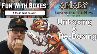 Apiary Board Game Expansion: Expanding the Hive | Stonemaier Games | Unboxing and Re-Boxing