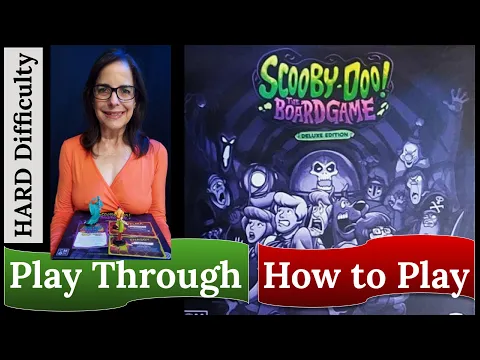 Scooby-Doo! The Board Game: (Green Ghost) Play Through & How to Play