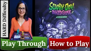 Scooby-Doo! The Board Game: (Green Ghost) Play Through & How to Play